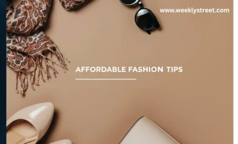 Affordable fashion tips